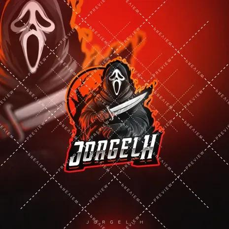 Abstract particle animation with colorful floating elements